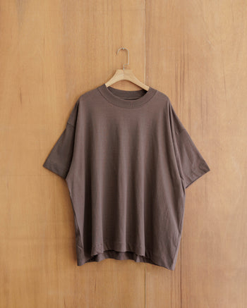 BEUTER® Blank Boxy T-Shirt - Mocha