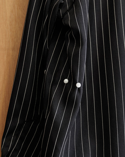 BEUTER® Black Stripes Boxy Pyjama Shirt