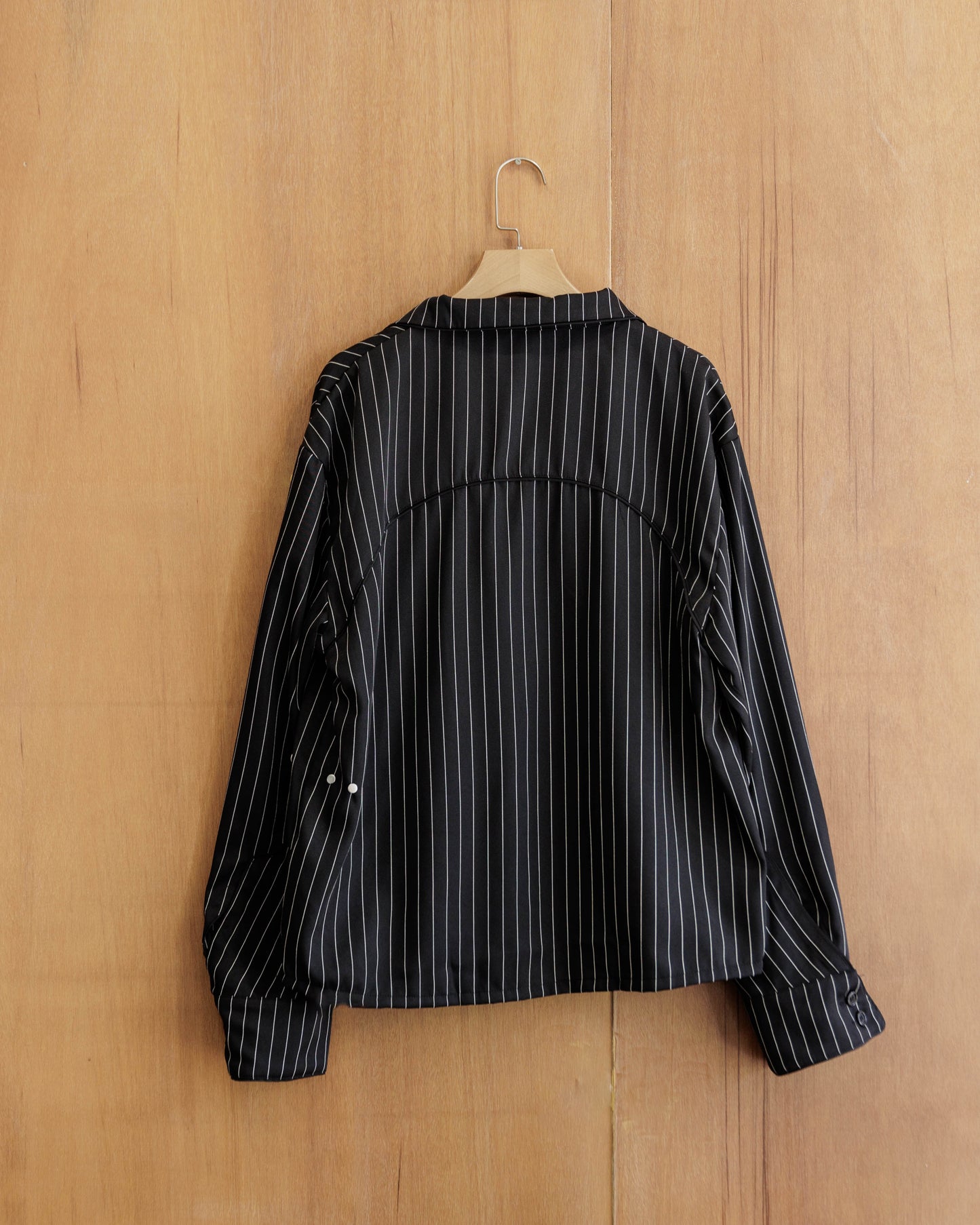 BEUTER® Black Stripes Boxy Pyjama Shirt