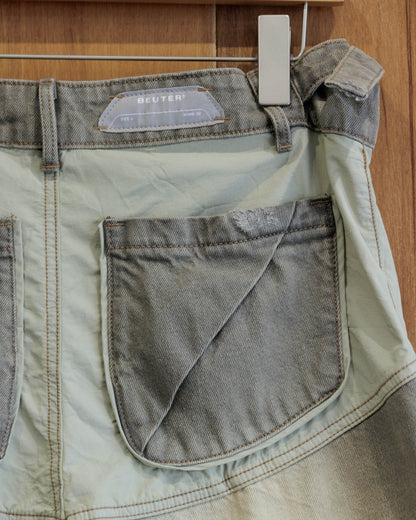 BEUTER® Burnt Olive Baggy Jeans