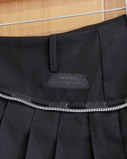 BEUTER® WMNS Black Pleated Midi Skirt