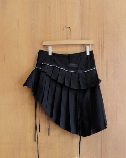 BEUTER® WMNS Black Pleated Midi Skirt