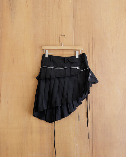 BEUTER® WMNS Black Pleated Midi Skirt