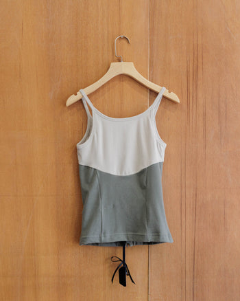 BEUTER® WMNS Zip Up Green Tank Top