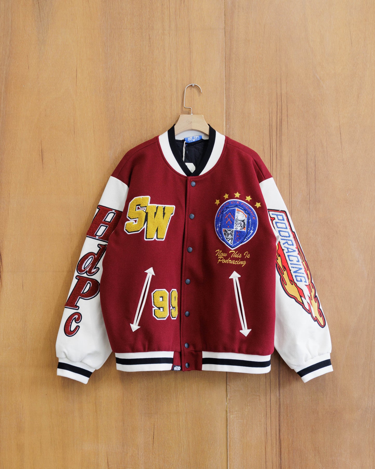 HdPc Pod Racing Varsity Jacket