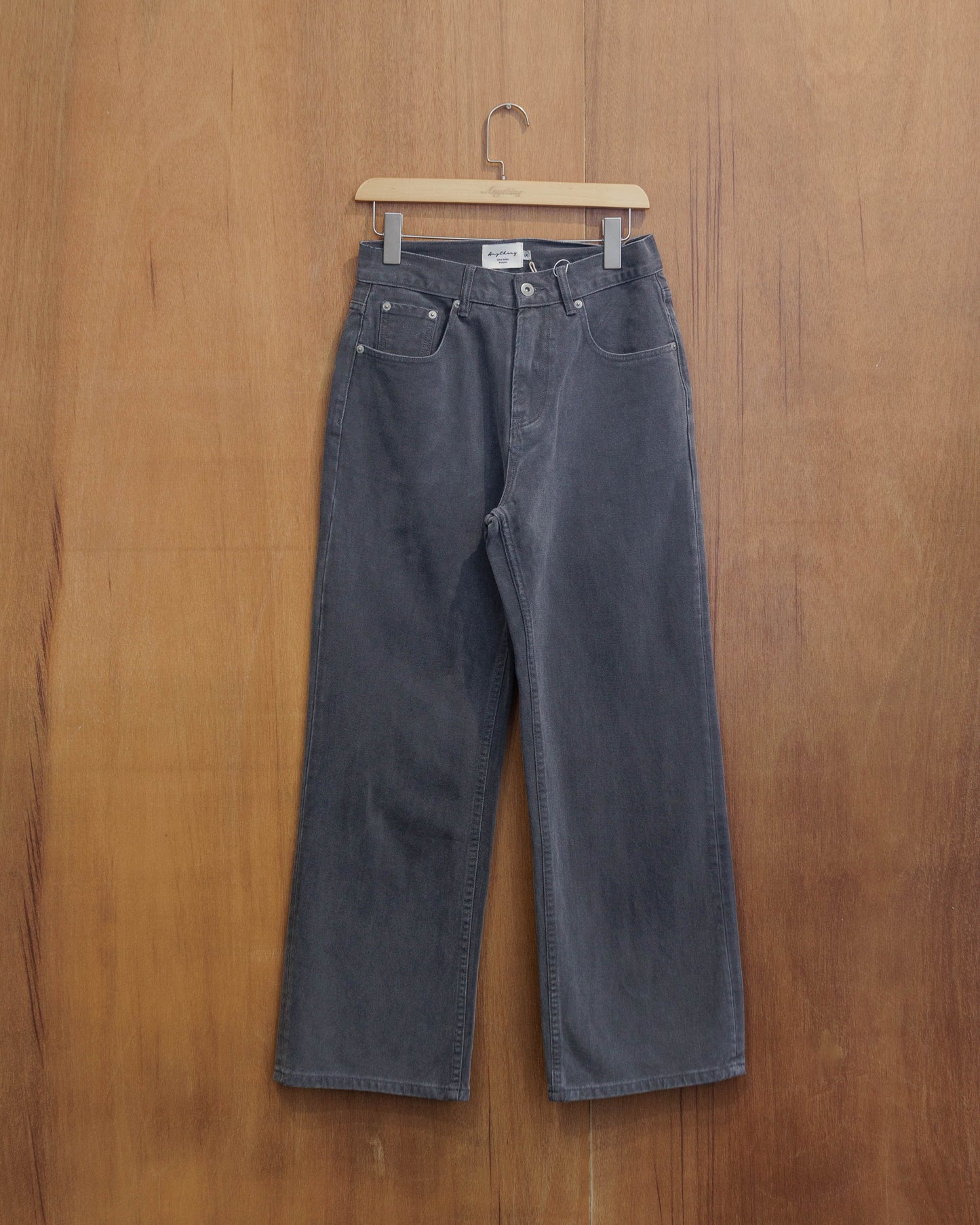 A.O.P Washed Baggy Jeans