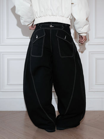 ISSEY - Rounded Khaki Pants
