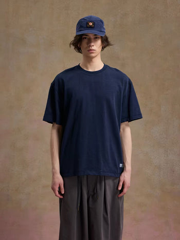 Unlimited Mote - ''Dust'' Bamboo Texture Tee - Navy