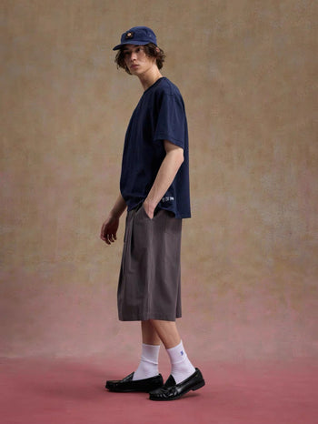 Unlimited Mote - ''Dust'' Bamboo Texture Tee - Navy