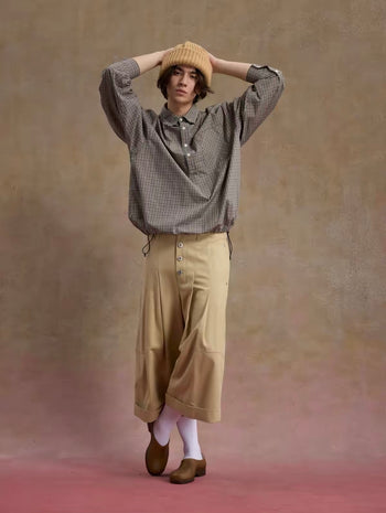 Unlimited Mote - Button Jorts - Khaki