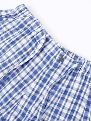 Unlimited Mote - Blue Plaid Cargo Pants 3.0
