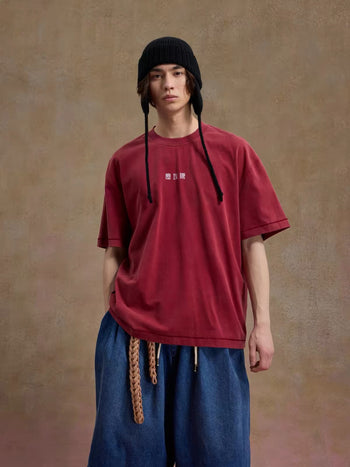 Unlimited Mote - ''Dust'' Washed Tee - Red