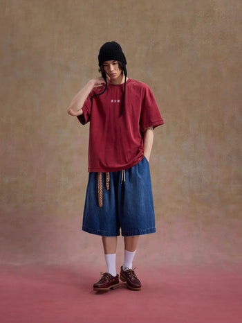Unlimited Mote - ''Dust'' Washed Tee - Red