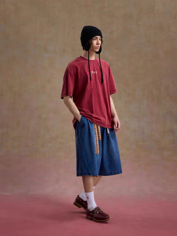 Unlimited Mote - ''Dust'' Washed Tee - Red