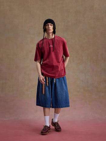 Unlimited Mote - ''Dust'' Washed Tee - Red