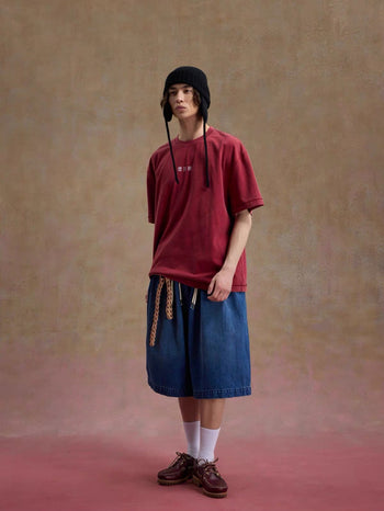 Unlimited Mote - ''Dust'' Washed Tee - Red