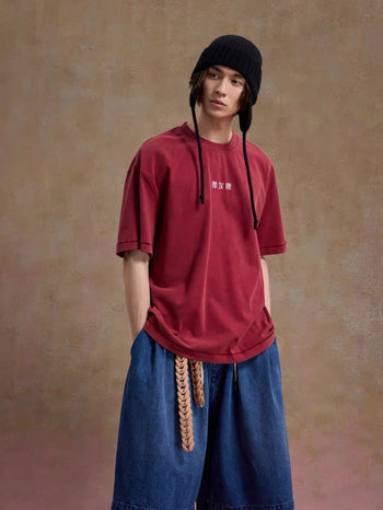 Unlimited Mote - ''Dust'' Washed Tee - Red