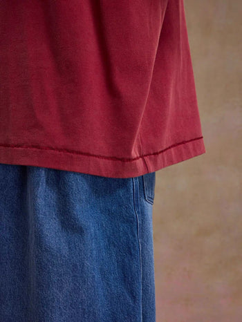 Unlimited Mote - ''Dust'' Washed Tee - Red
