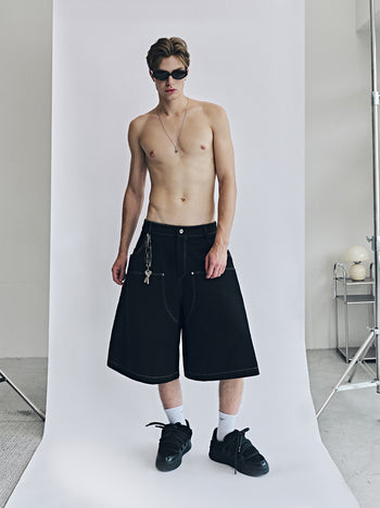 ISSEY - Rounder Khaki Shorts