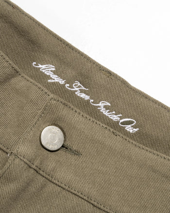 HdPc Less Fancy Pleated Pants - Olive
