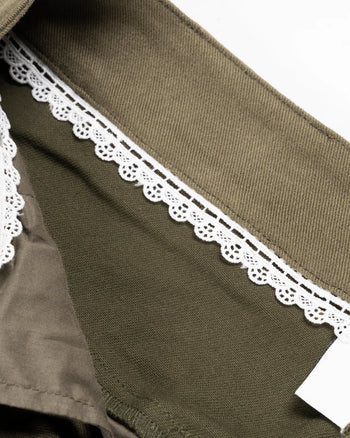 HdPc Less Fancy Pleated Pants - Olive
