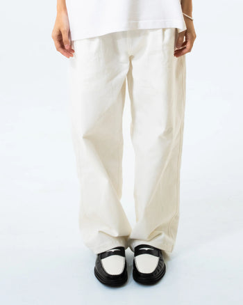 HdPc Less Fancy Pleated Pants - White