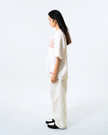 HdPc Less Fancy Pleated Pants - White