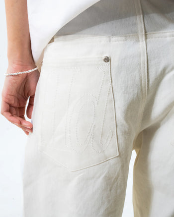 HdPc Less Fancy Pleated Pants - White