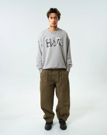 HdPc Less Fancy Pleated Pants - Olive