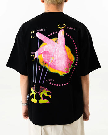 HdPc Twisted Tee - Black