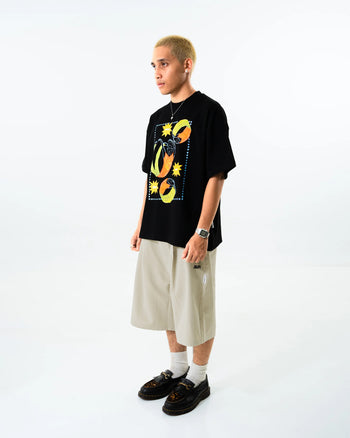 HdPc Paper Human Tee - Black