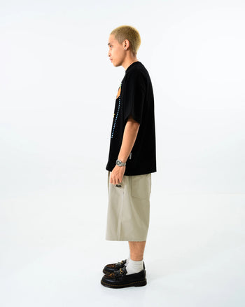 HdPc Paper Human Tee - Black
