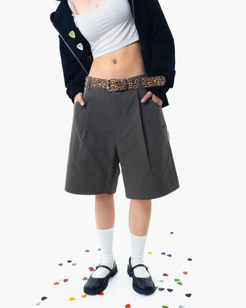 HdPc Harvey Pleated Shorts - Black