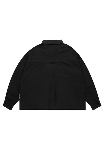 HdPc Breezy Boxy Shirt - Black