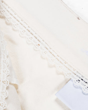HdPc Less Fancy Pleated Pants - White