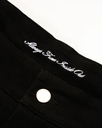 HdPc Less Fancy Pleated Pants - Black