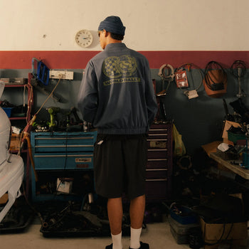 Headers - Rally Division Jacket  - Dusty Blue