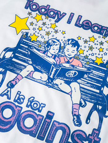Against Lab - Kindergarten Tee - White