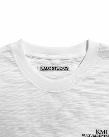 KMC - AA Collar Tee - White