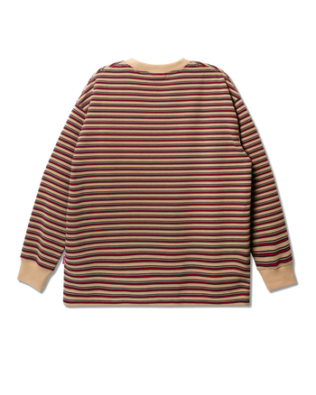 Against Lab -Stripe Star L/S Tee