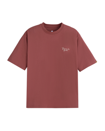 FTMD. Routes Tee - Pastel Red
