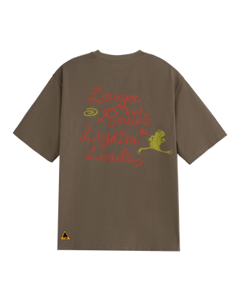 FTMD. Routes Tee - Khaki Brown