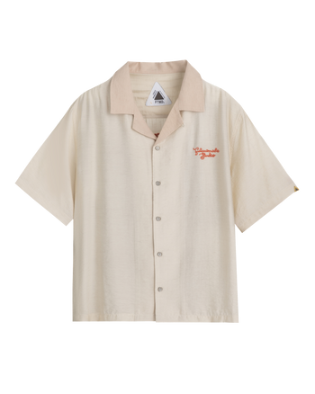 FTMD. Routes Bowling Shirt - Cream
