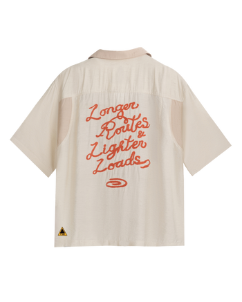 FTMD. Routes Bowling Shirt - Cream
