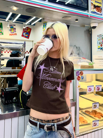 K.M.C - Mocha Baby Kitten Tee