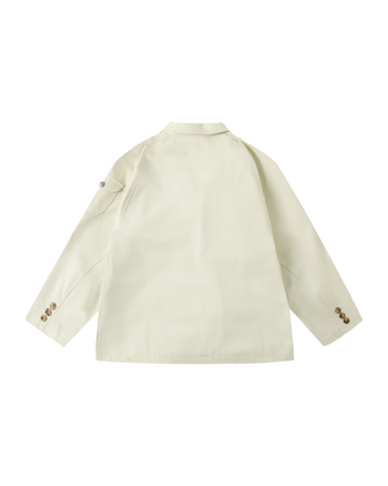 Unlimited Mote - Japanese Minimal  Blazer Jacket - White
