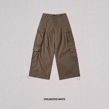 Unlimited Mote - 8 Pocket Cargo Pants - Brown
