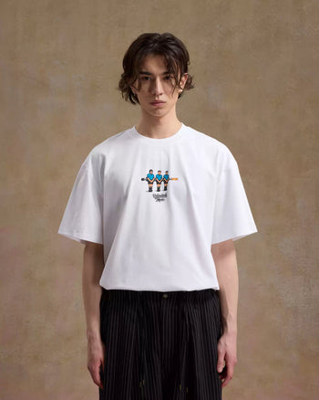 Unlimited Mote - Football Archive Tee - White