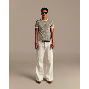 ABBBrand - Broth Island Bodyfit Tee - Off-White