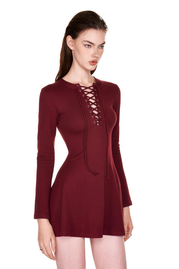 PUSHPUSH - Ctrl Dress -Red